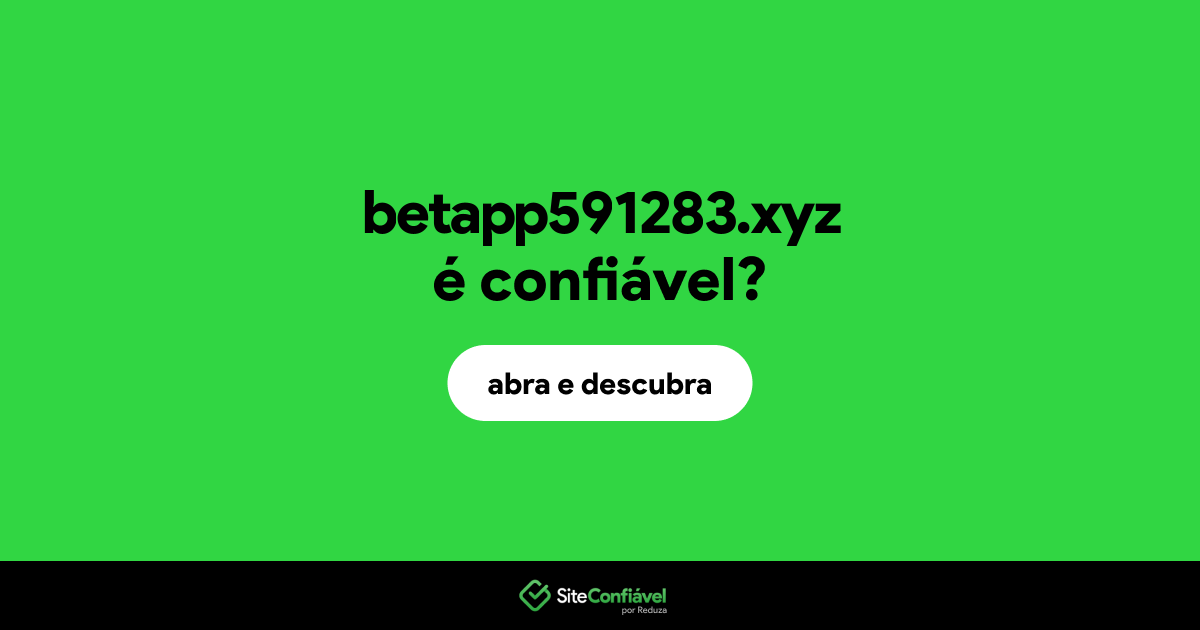 O site betapp591283.xyz é confiável?