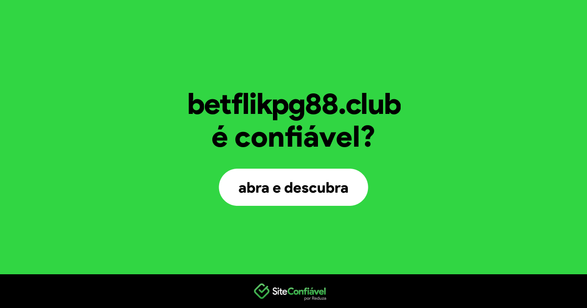 O site betflikpg88.club é confiável?