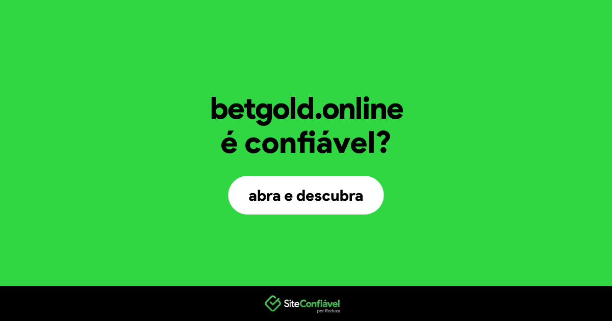 O site betgold.online é confiável?