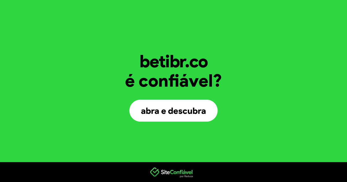 O site betibr.co é confiável?