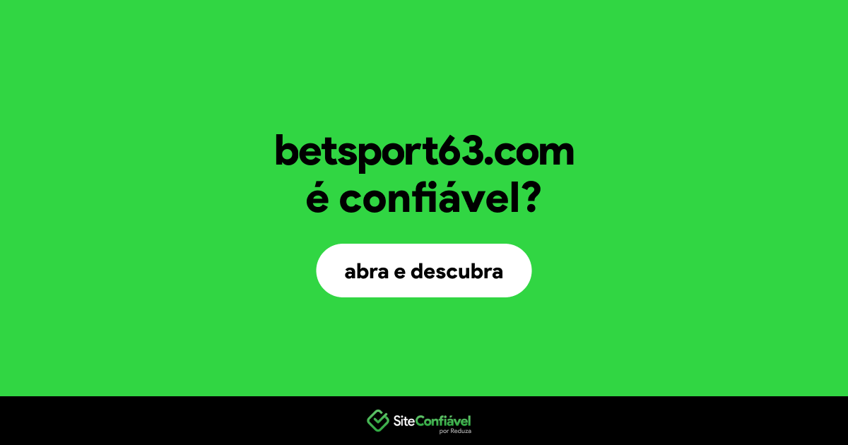 O site betsport63.com é confiável?