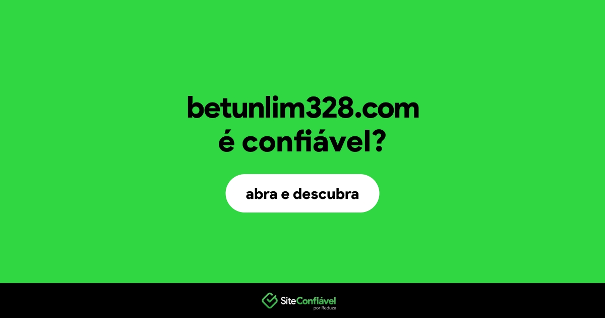 O site betunlim328.com é confiável?