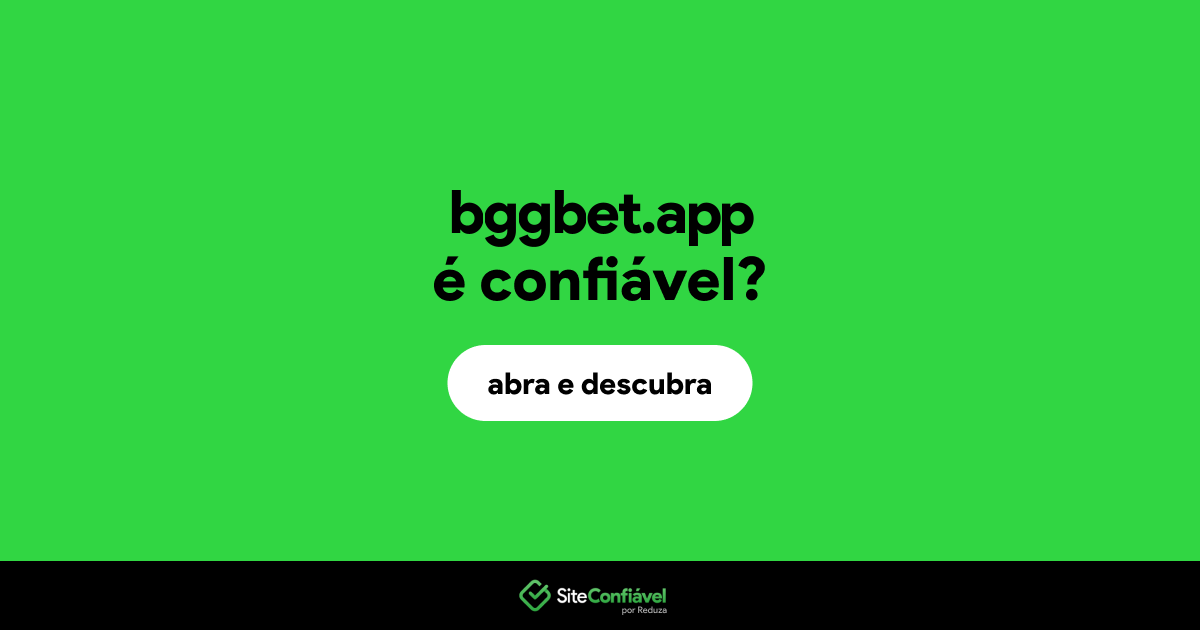 O site bggbet.app é confiável?