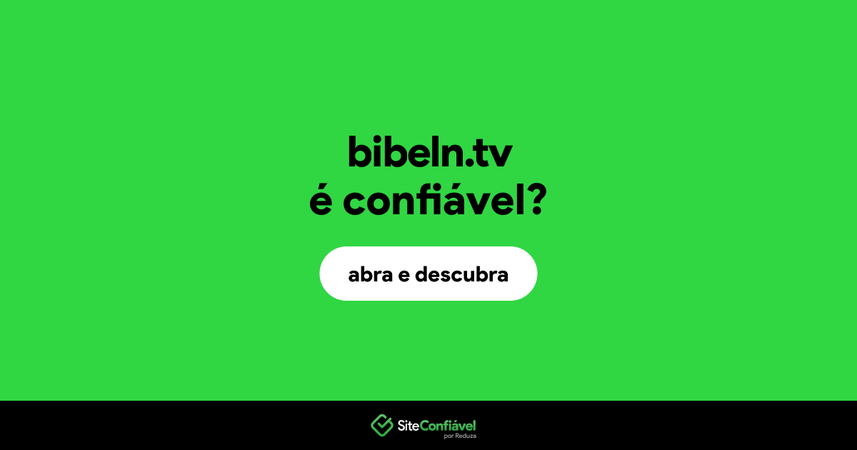O site bibeln.tv é confiável?
