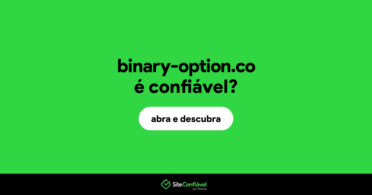 O site binary-option.co é confiável?