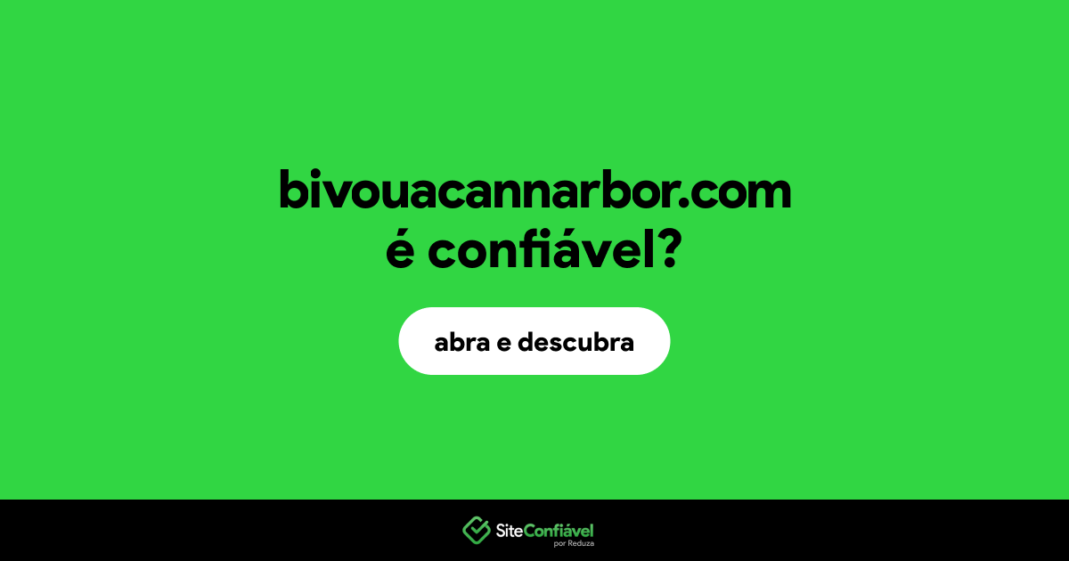 O site bivouacannarbor.com é confiável?