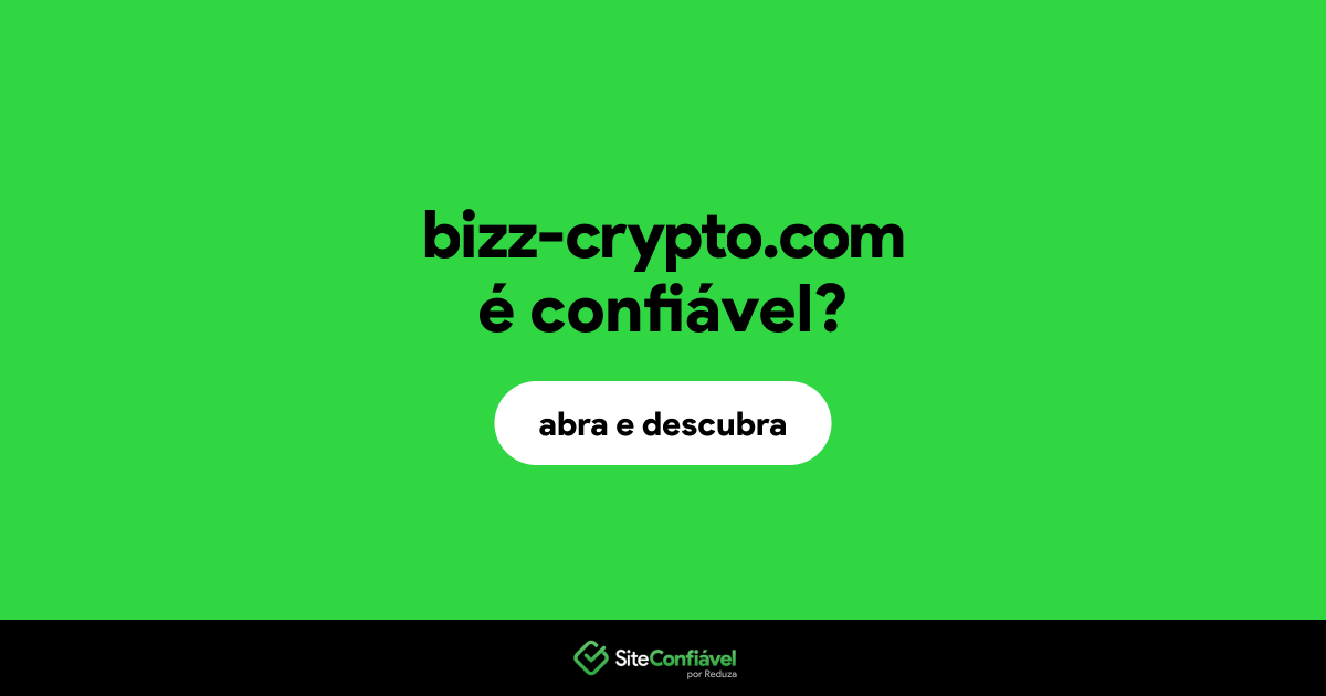O site bizz-crypto.com é confiável?