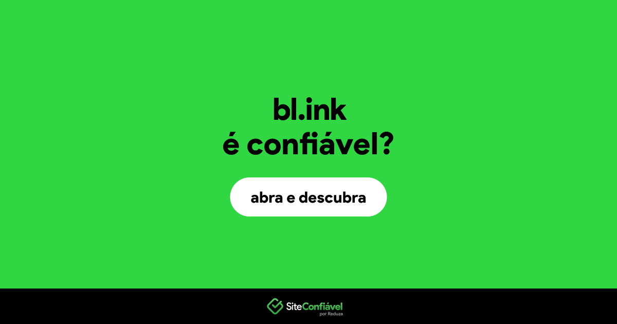 O site bl.ink é confiável?