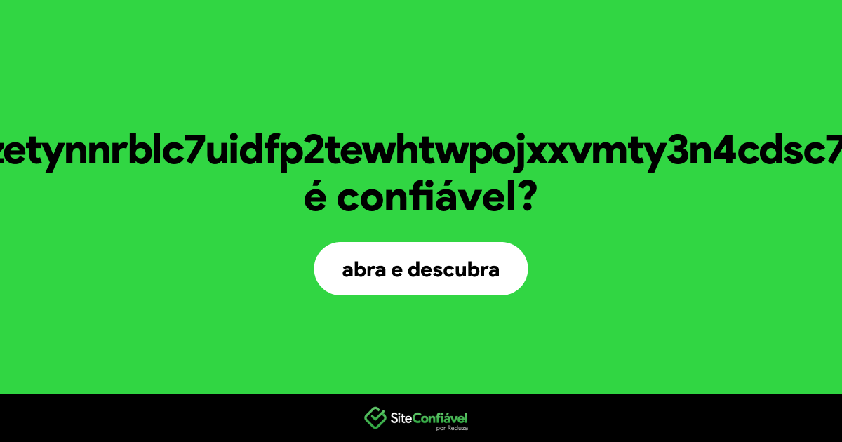 O site blackma333zetynnrblc7uidfp2tewhtwpojxxvmty3n4cdsc7iyukad.onion é confiável?