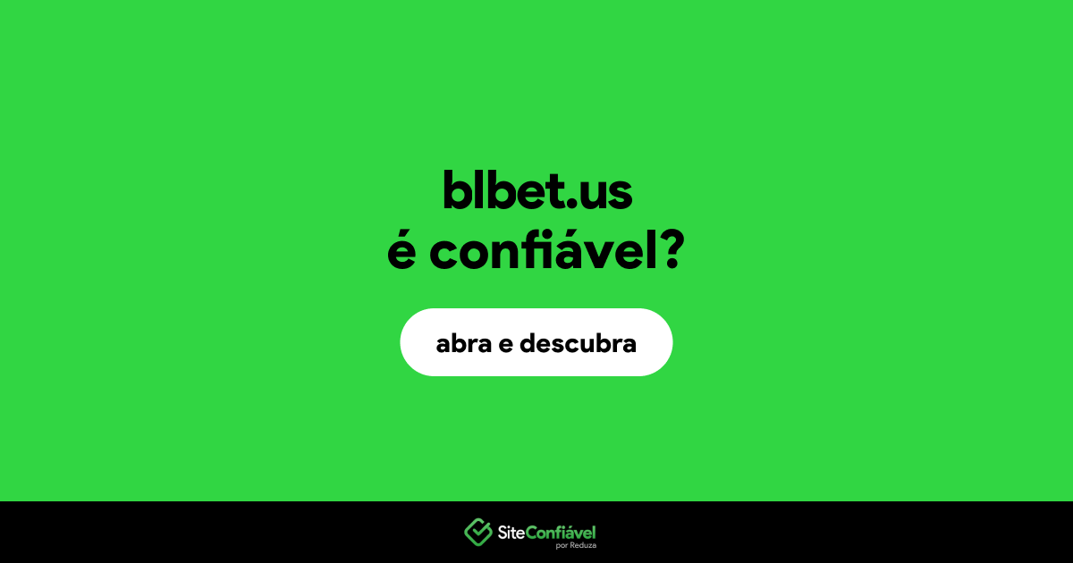 O site blbet.us é confiável?