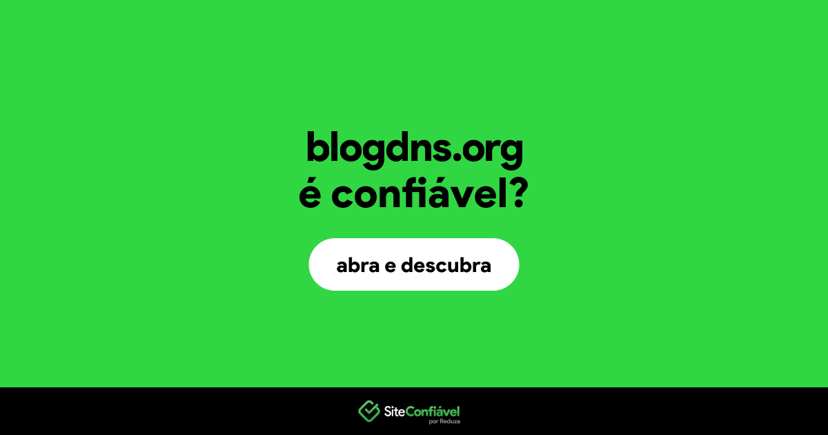 O site blogdns.org é confiável?