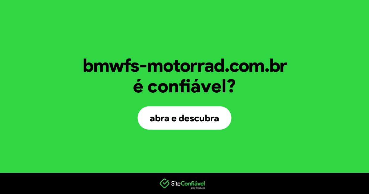 O site bmwfs-motorrad.com.br é confiável?