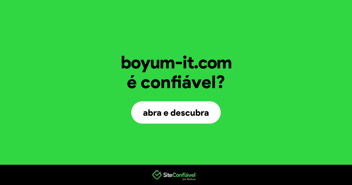 O site boyum-it.com é confiável?