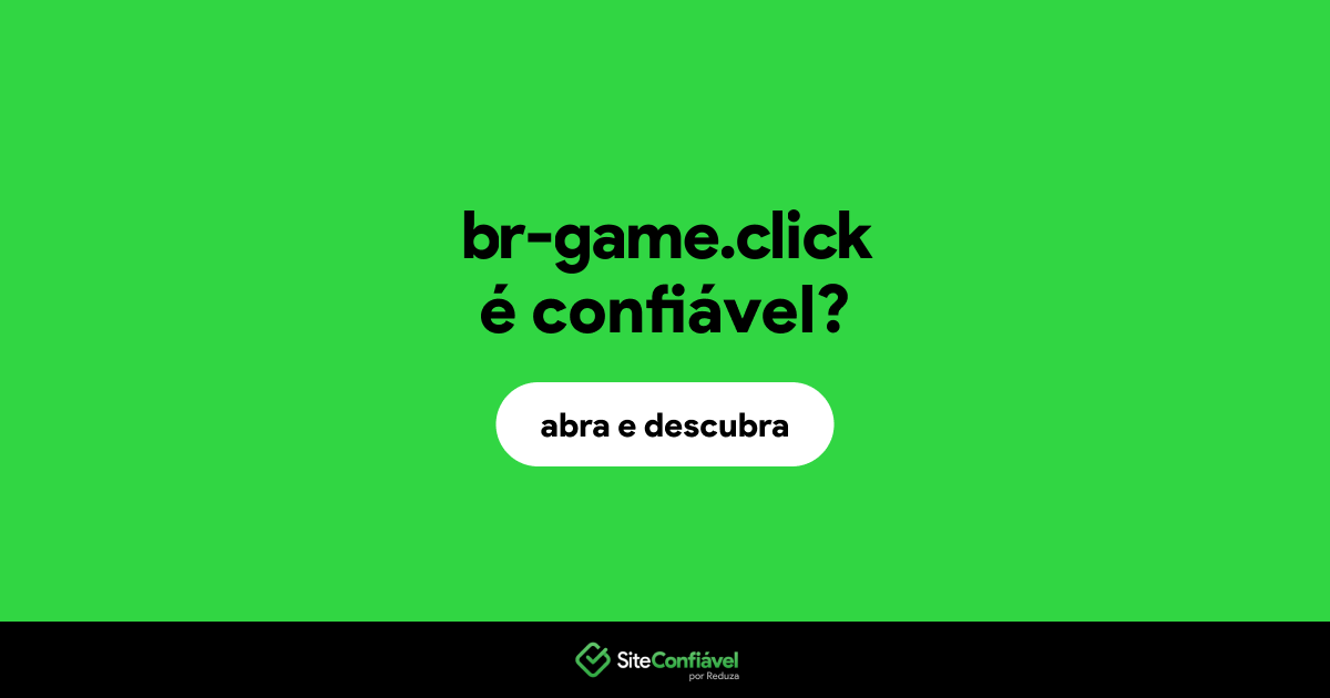 O site br-game.click é confiável?