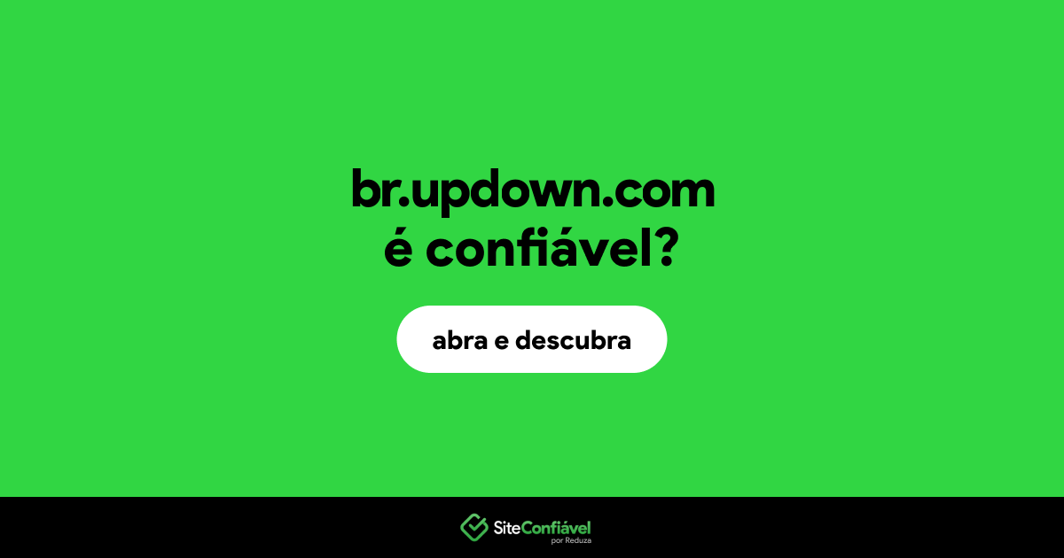 O site br.updown.com é confiável?
