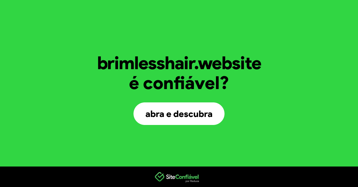 O site brimlesshair.website é confiável?
