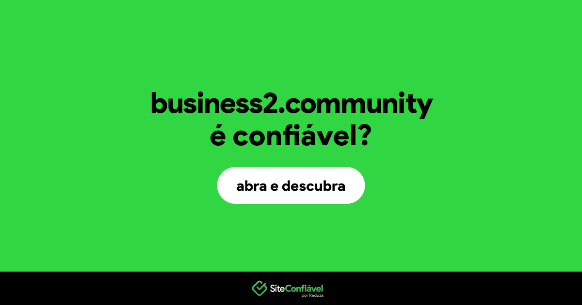 O site business2.community é confiável?