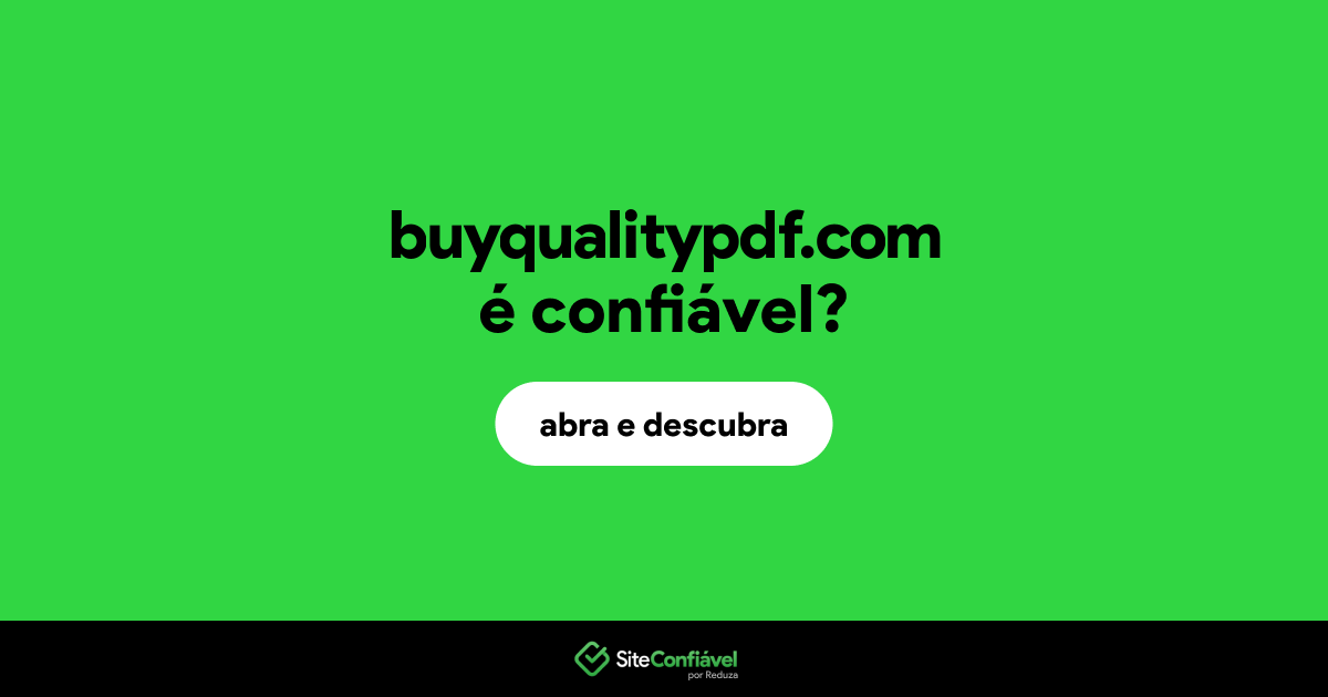 O site buyqualitypdf.com é confiável?