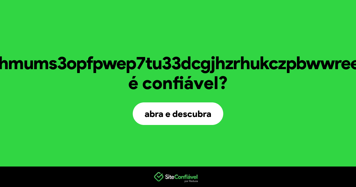 O site buyrealjirb76hmums3opfpwep7tu33dcgjhzrhukczpbwwreejeq4ad.onion é confiável?