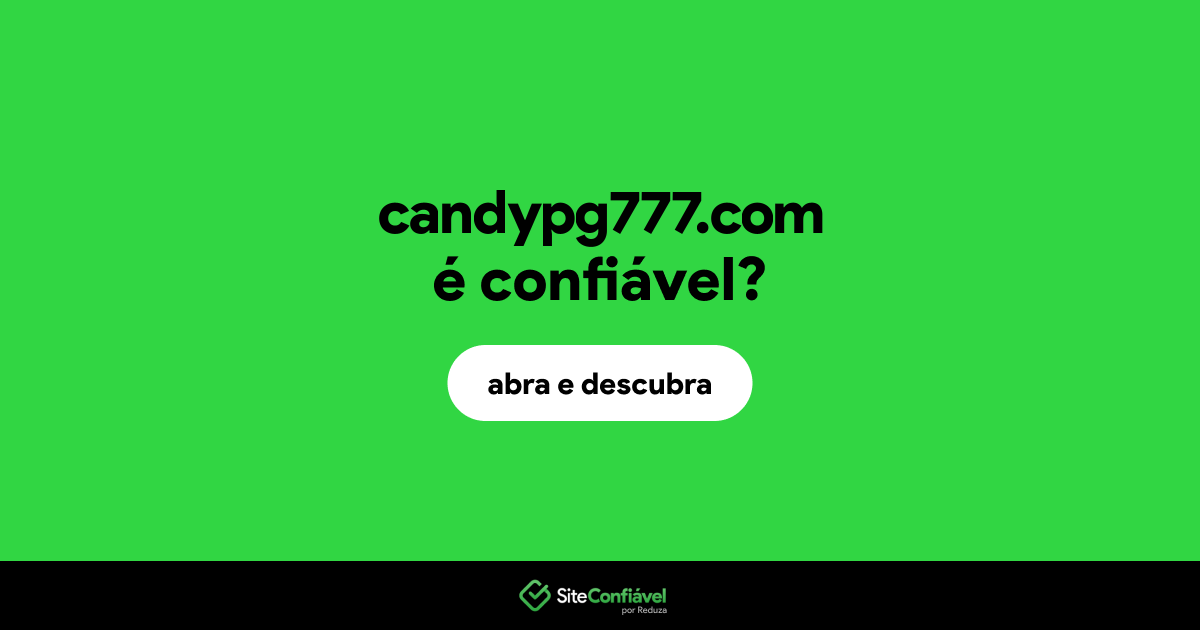 O site candypg777.com é confiável?