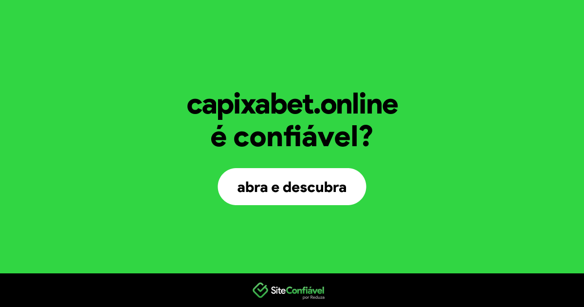 O site capixabet.online é confiável?