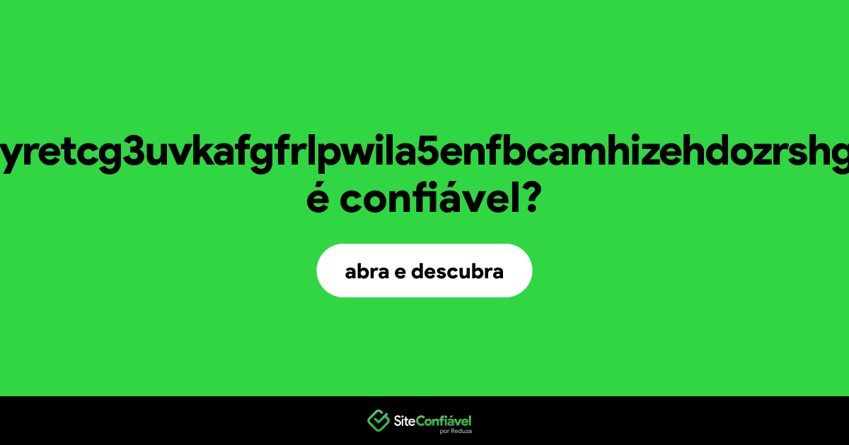 O site card45b6upyretcg3uvkafgfrlpwila5enfbcamhizehdozrshgotmid.onion é confiável?