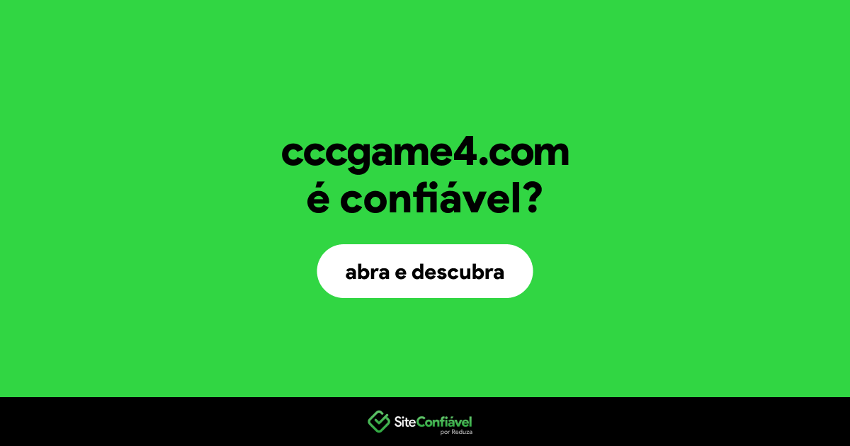 O site cccgame4.com é confiável?