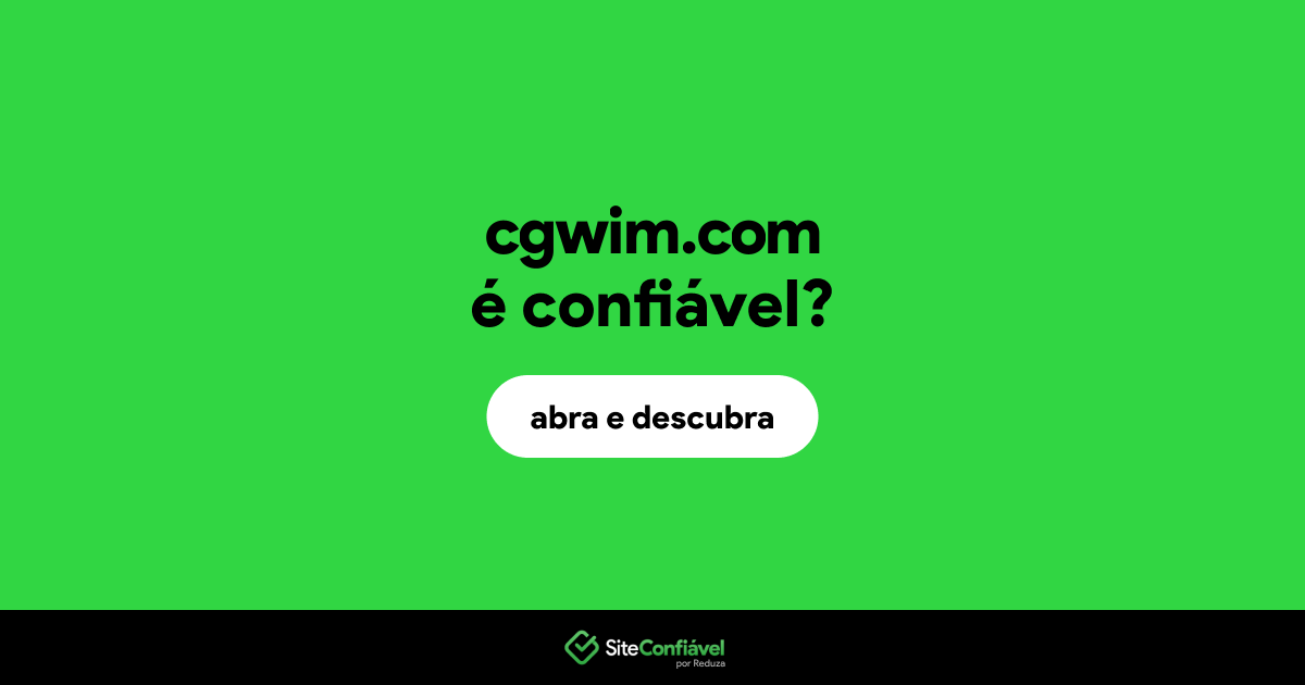 O site cgwim.com é confiável?
