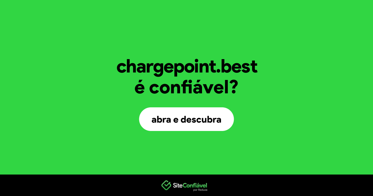 O site chargepoint.best é confiável?
