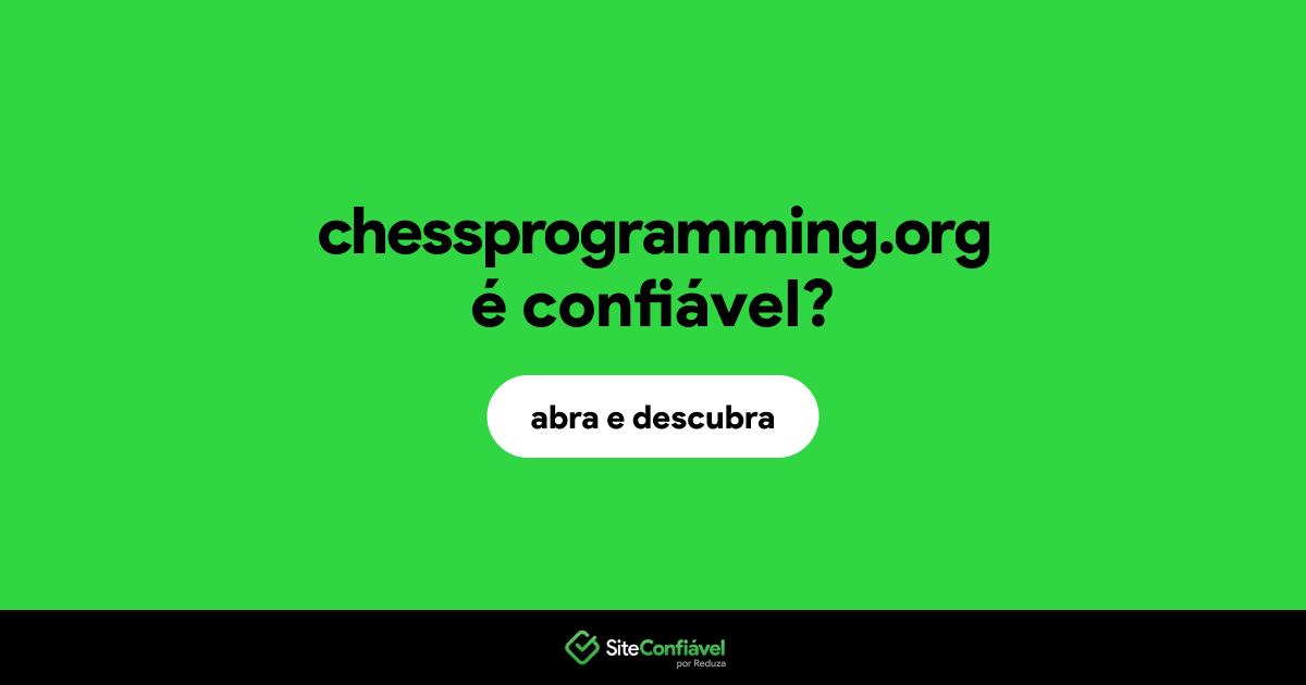 O site chessprogramming.org é confiável?