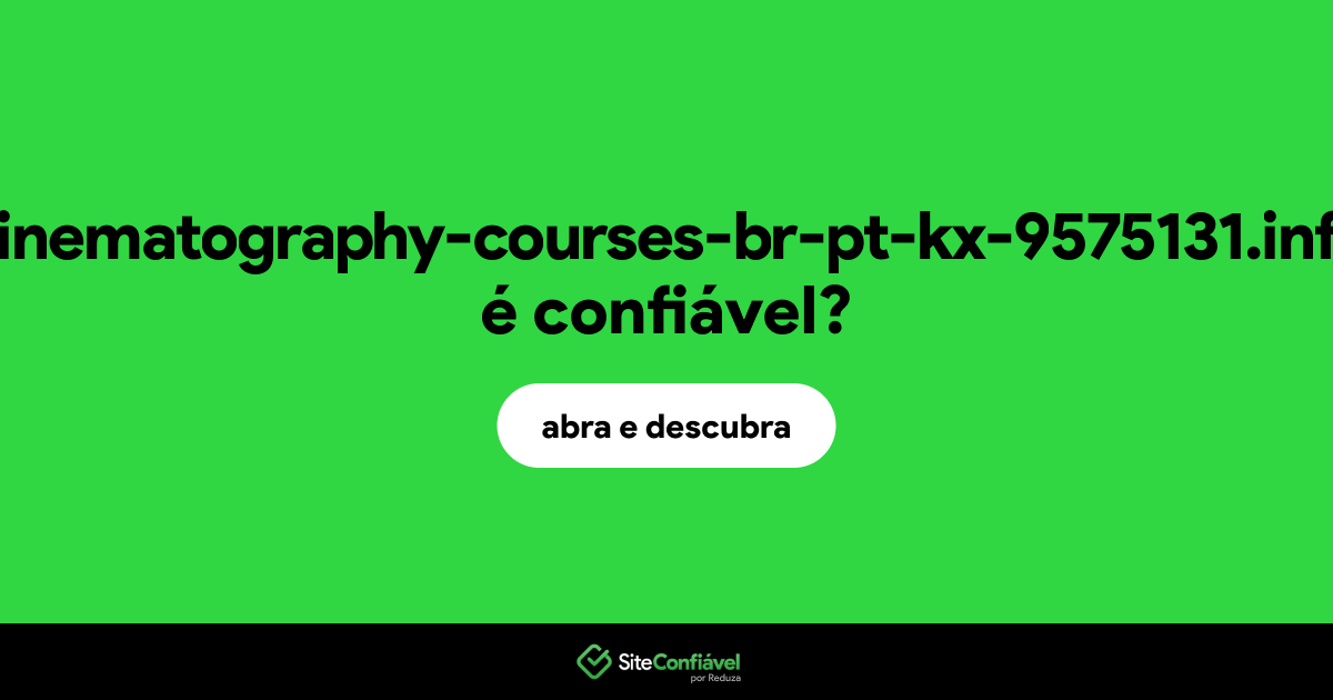 O site cinematography-courses-br-pt-kx-9575131.info é confiável?