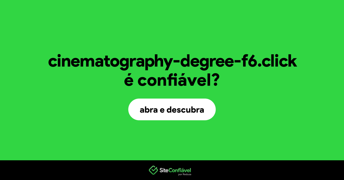 O site cinematography-degree-f6.click é confiável?