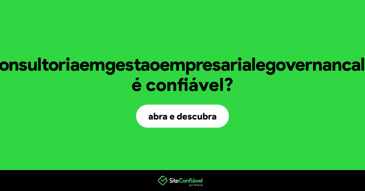 O site ciribelliconsultoriaemgestaoempresarialegovernancaltda.shop é confiável?