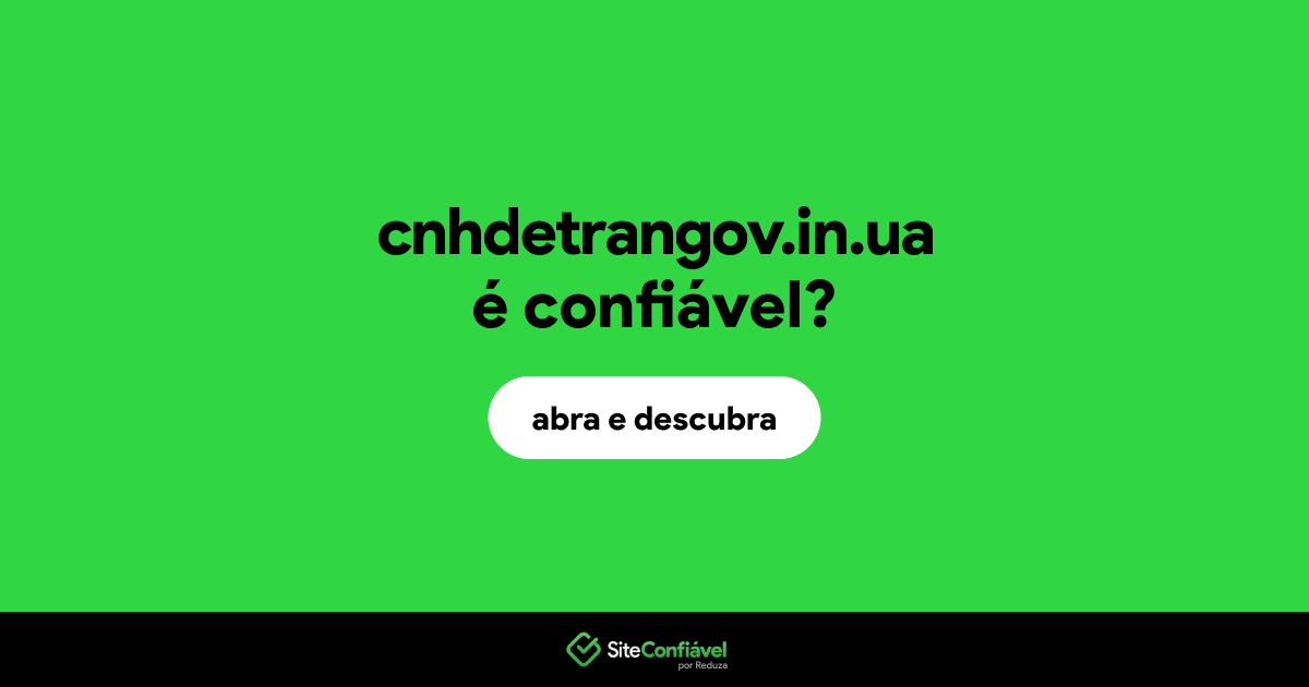O site cnhdetrangov.in.ua é confiável?
