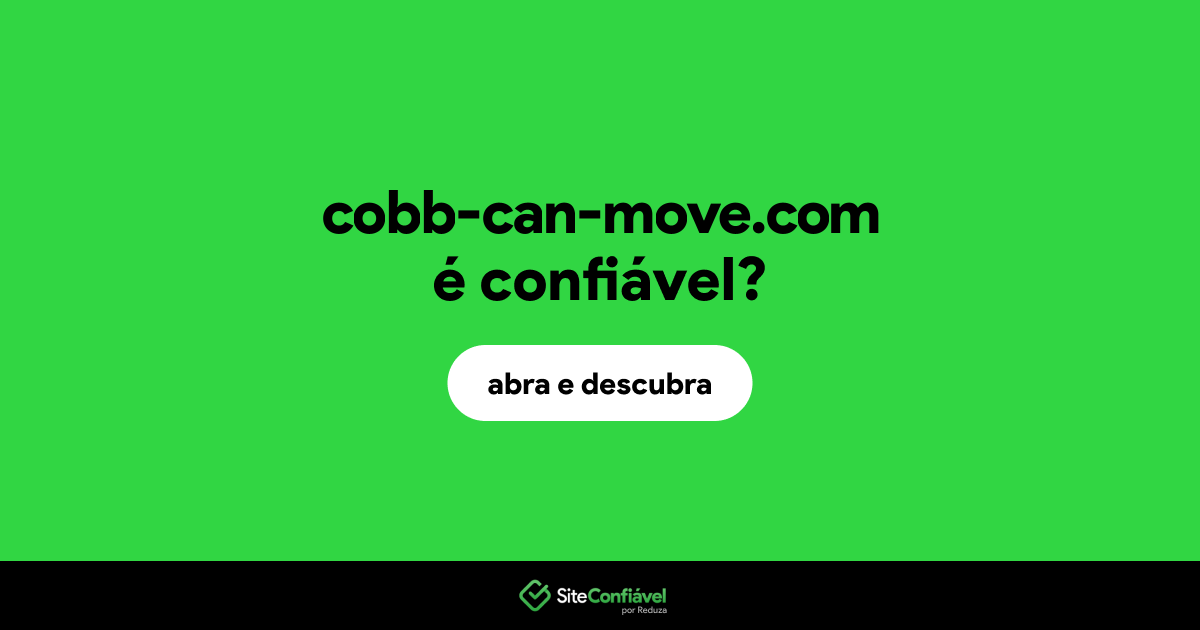 O site cobb-can-move.com é confiável?