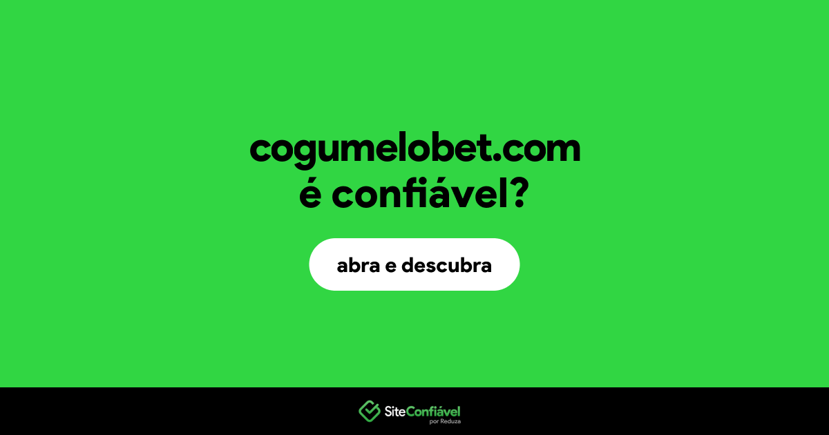O site cogumelobet.com é confiável?