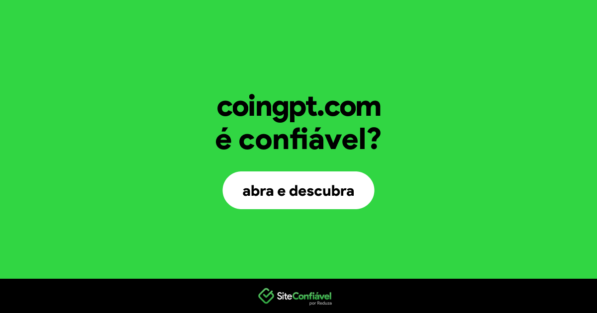 O site coingpt.com é confiável?