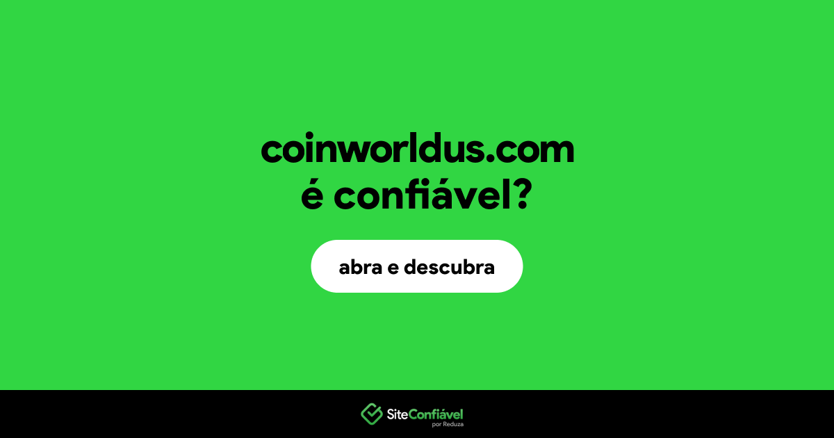O site coinworldus.com é confiável?