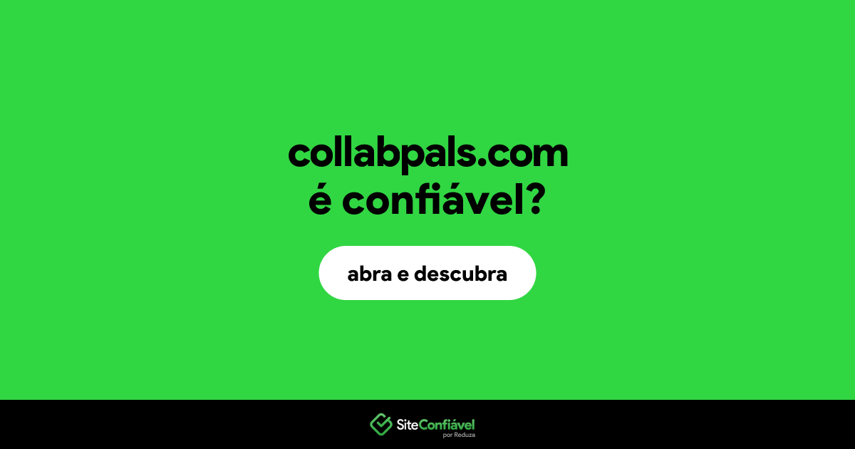 O site collabpals.com é confiável?