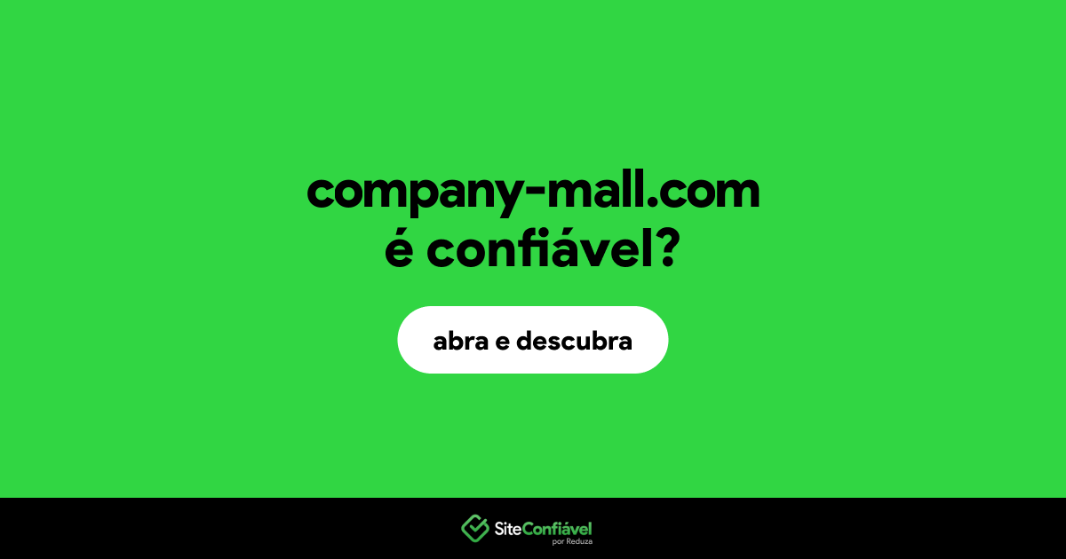 O site company-mall.com é confiável?