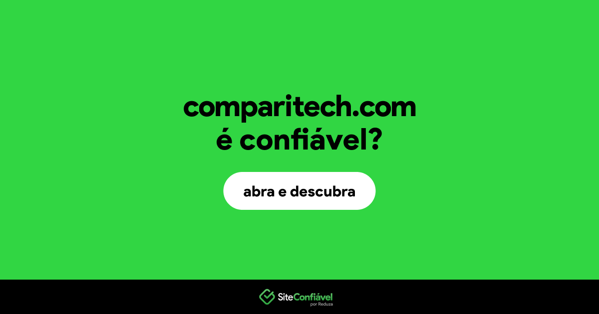 O site comparitech.com é confiável?