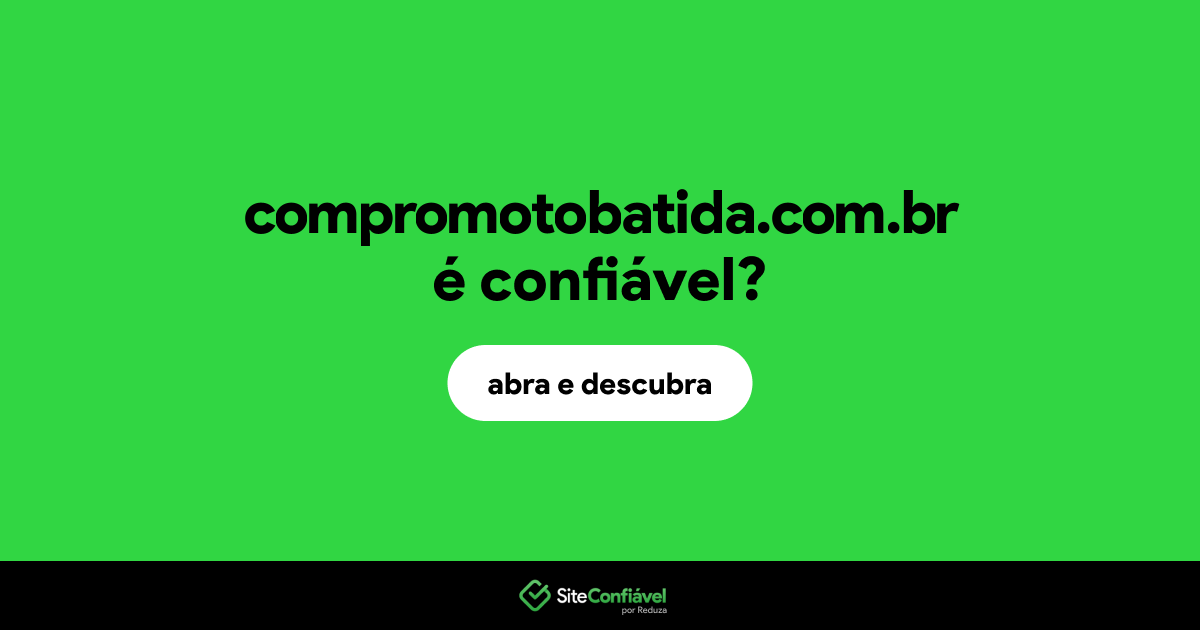 O site compromotobatida.com.br é confiável?