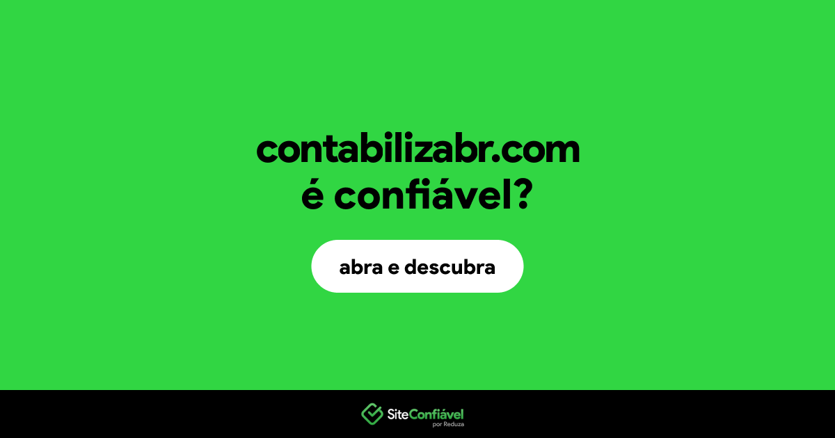 O site contabilizabr.com é confiável?