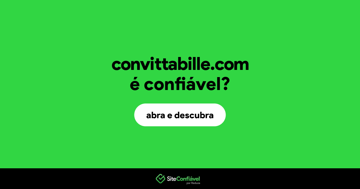 O site convittabille.com é confiável?