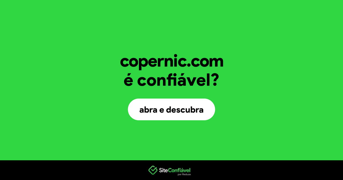 O site copernic.com é confiável?