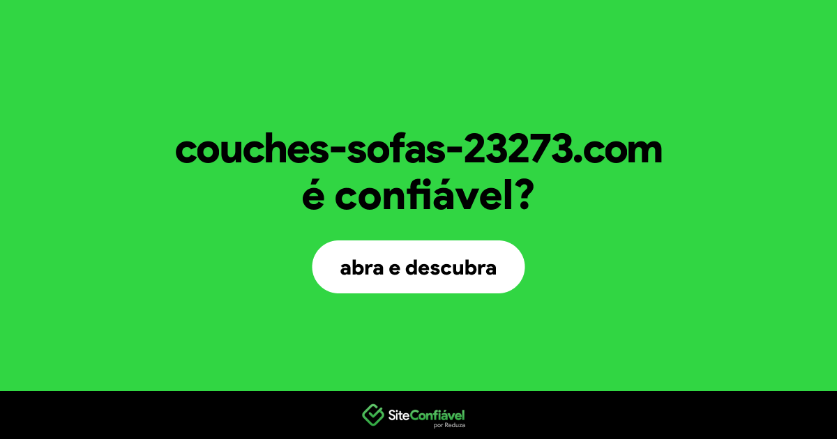 O site couches-sofas-23273.com é confiável?