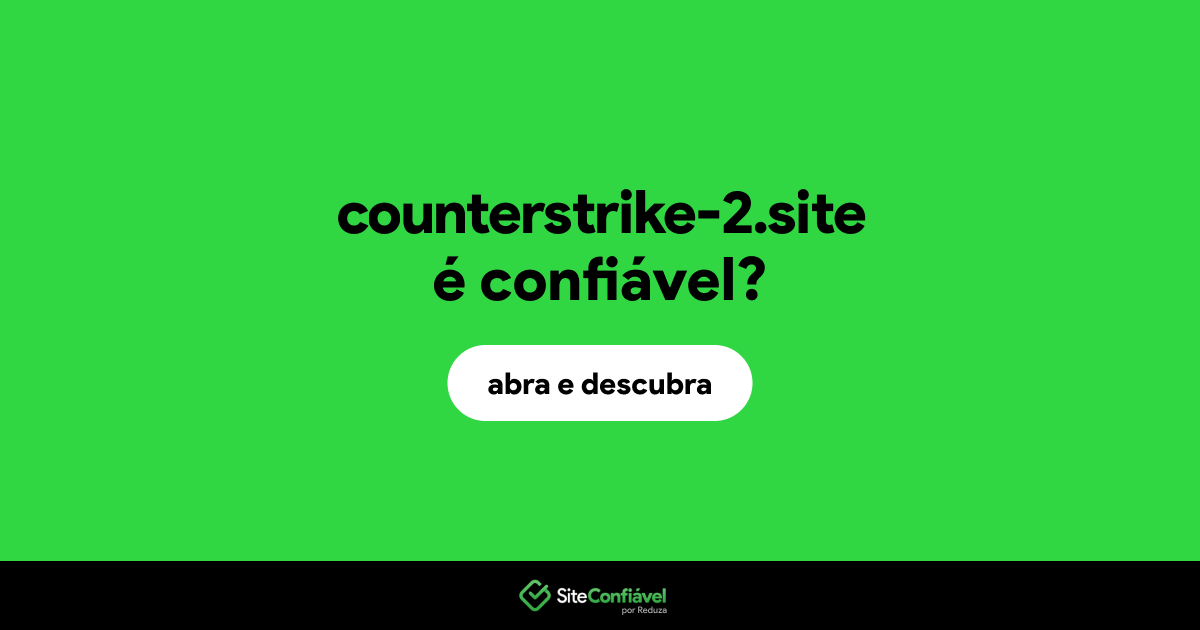 O site counterstrike-2.site é confiável?