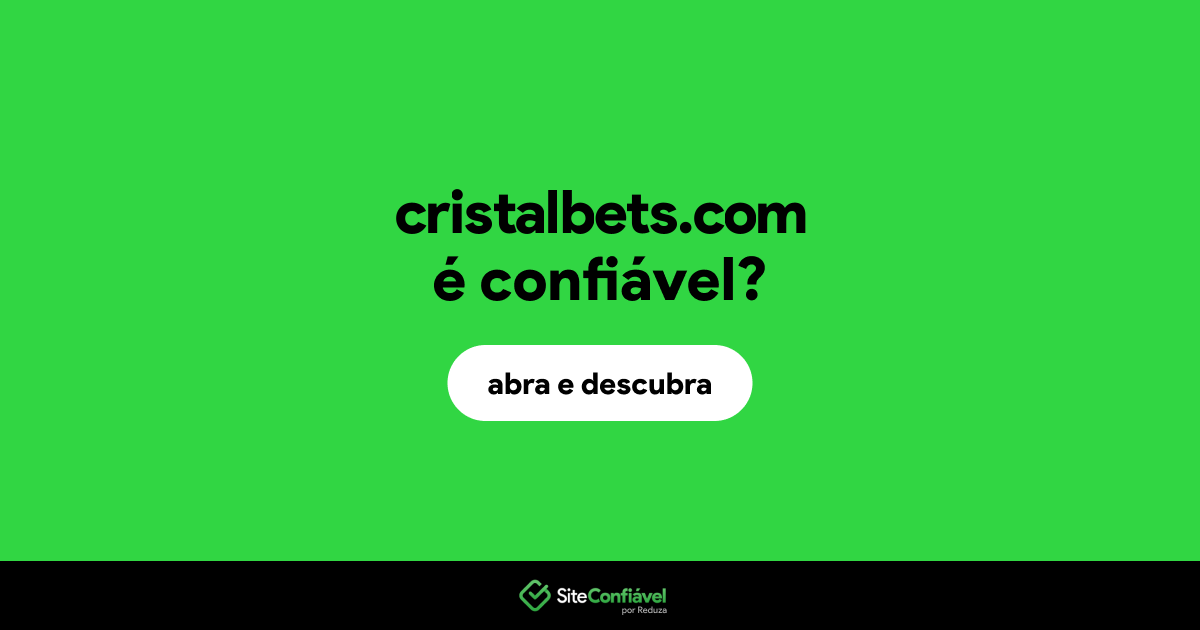 O site cristalbets.com é confiável?