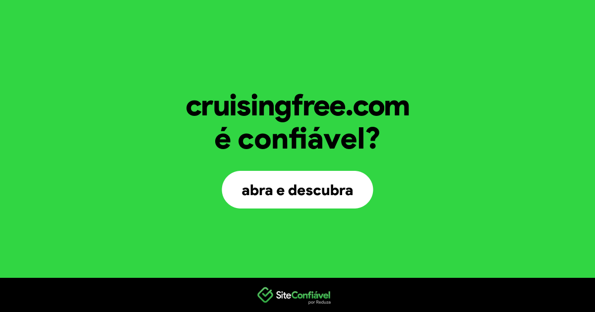 O site cruisingfree.com é confiável?