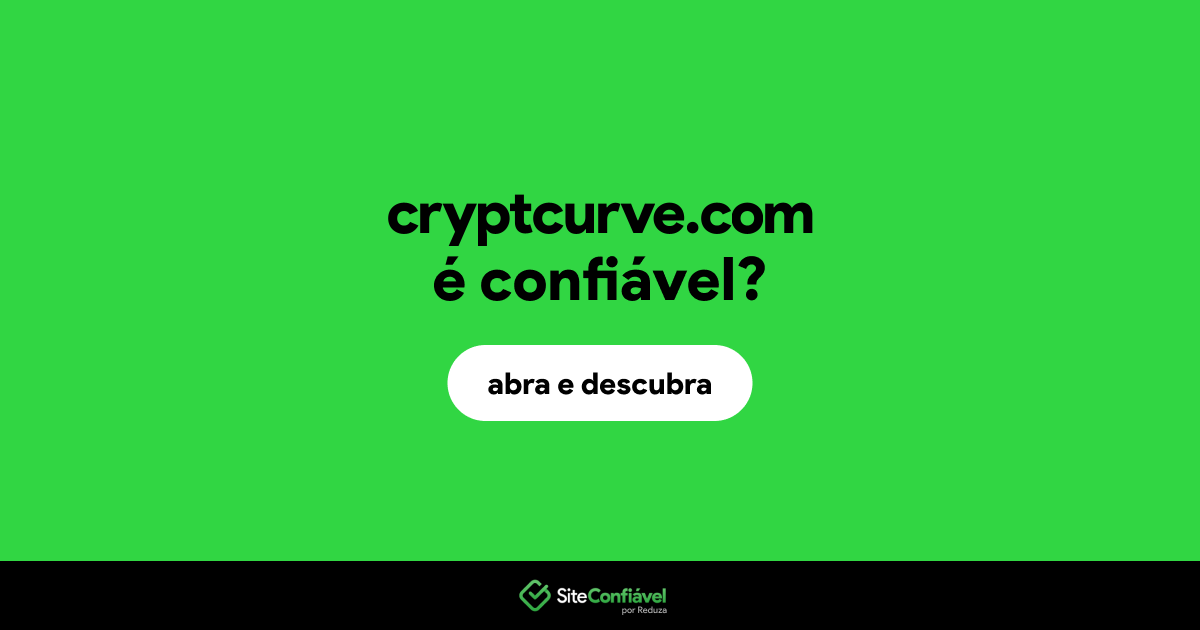 O site cryptcurve.com é confiável?